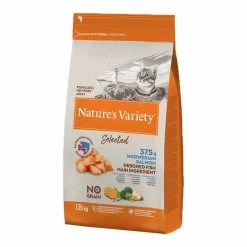 Natures Variety Nature's Variety Selected Dry Adult Sterilised Cat Norwegian Salmon 1.25kg