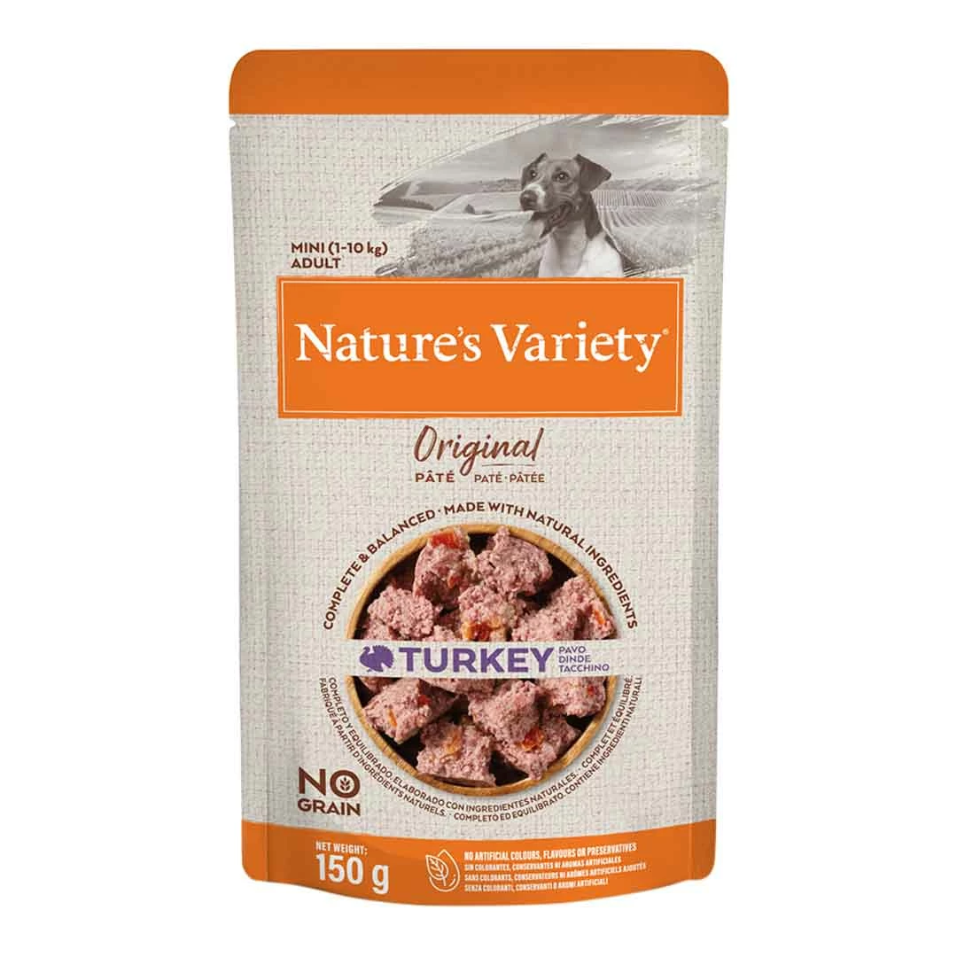 Natures Variety Nature's Variety Original Mini Adult Dog Multipack Pouches 8 X 150g 3 Natures Variety Nature's Variety Original Mini Adult Dog Multipack Pouches 8 X 150g - Image 3
