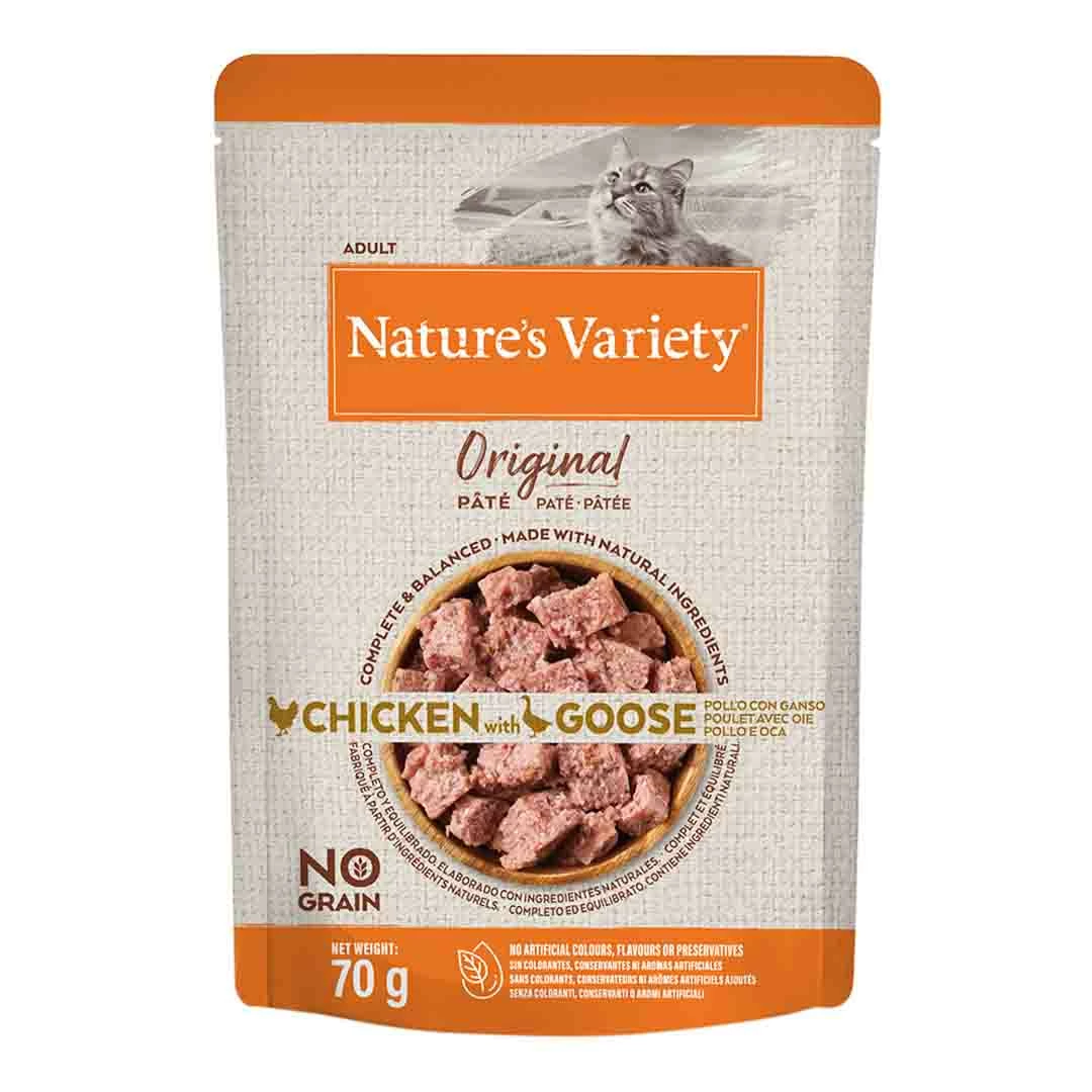 Natures Variety Nature's Variety Original Multipack Pouches For Adult Cats 12x70g 1 Natures Variety Nature's Variety Original Multipack Pouches For Adult Cats 12x70g