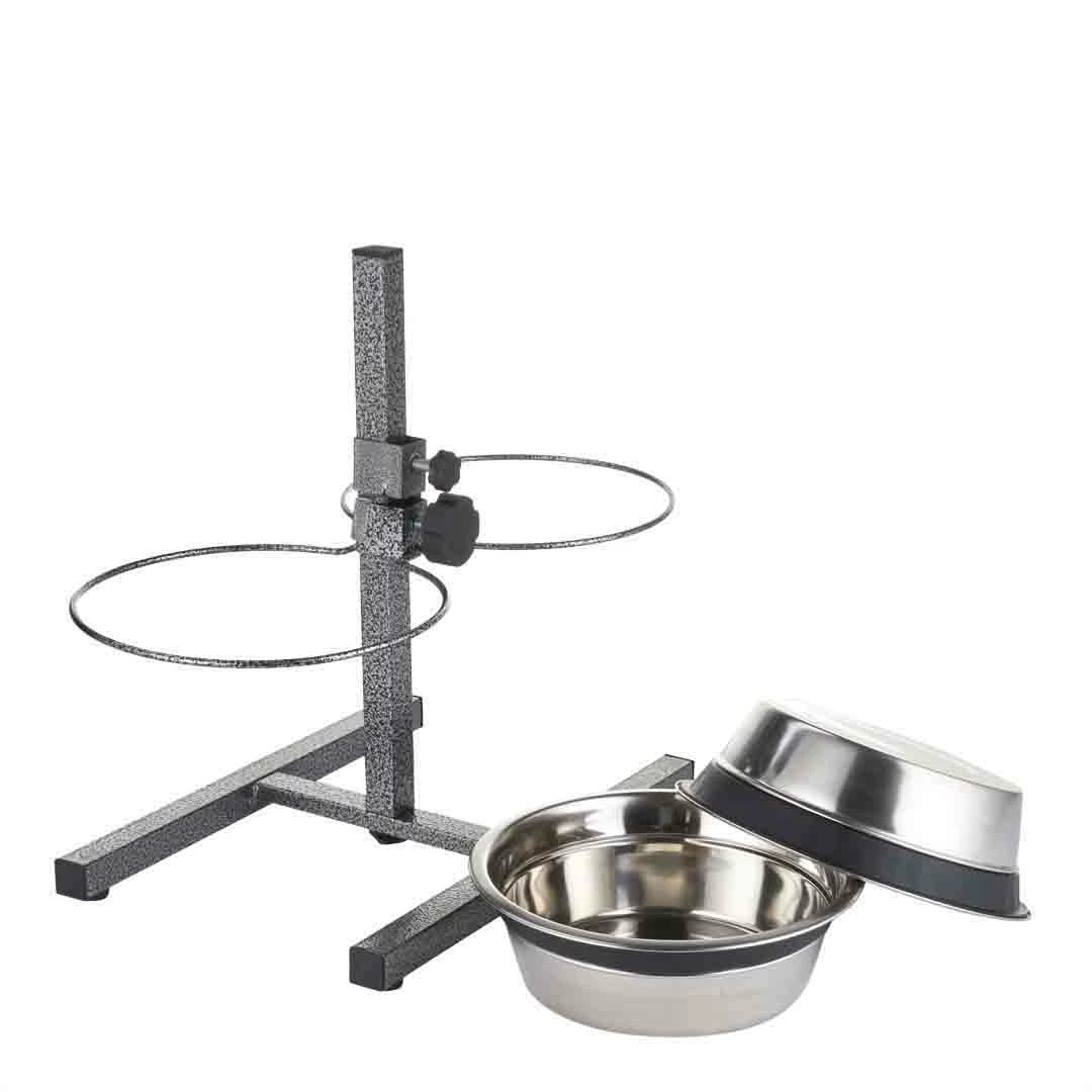 Petface Stainless Steel Silent Double Diner Medium Food Bowl 3 Petface Stainless Steel Silent Double Diner Medium Food Bowl - Image 3