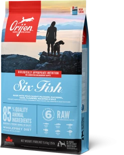 Orijen 6 Fish Dry Dog Food 11.4kg