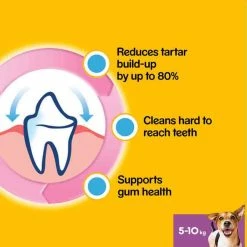 Pedigree Dentastix For Small Dogs, Dog Dental Treat, 56 Pack -Dog Food shop pedigree dentastix daily oral care benefits 6