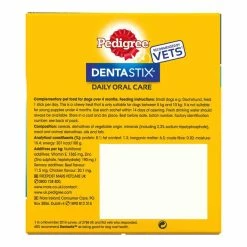 Pedigree Dentastix For Small Dogs, Dog Dental Treat, 56 Pack -Dog Food shop pedigree dentastix daily oral care ingredients 4