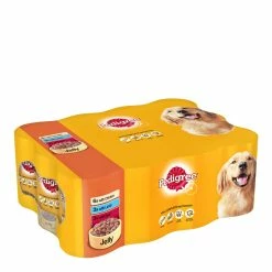 Pedigree Dog Tins Mixed Selection In Jelly 12x385g