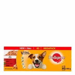 Pedigree Dog Pouches In Jelly 40x100g