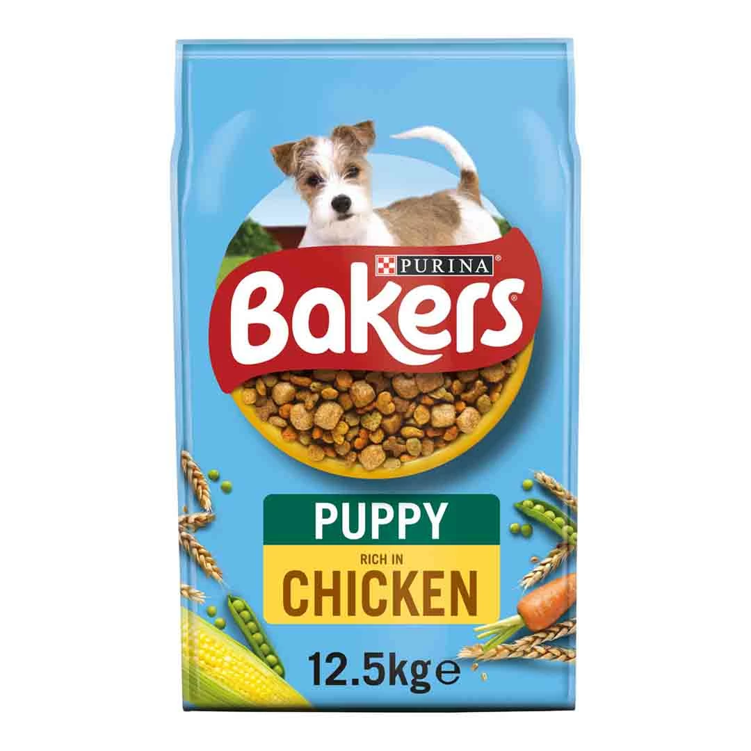 Bakers Complete Puppy With Chicken 12.5kg 1 Bakers Complete Puppy With Chicken 12.5kg
