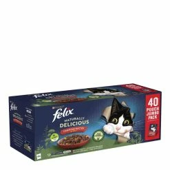 Felix Naturally Delicious Coutryside Jelly, 40X80g