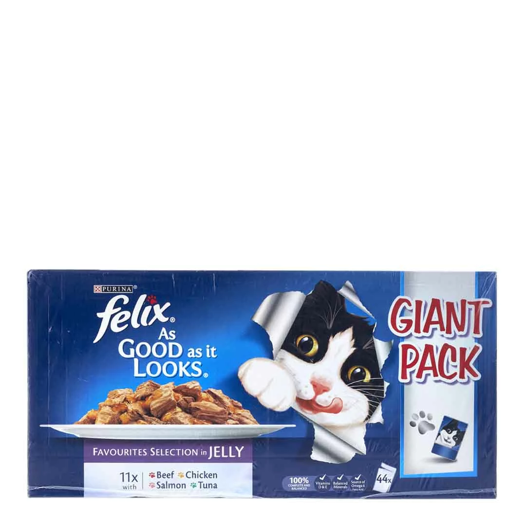 Felix As Good As It Looks Mixed Pouch 88x100g 1 Felix As Good As It Looks Mixed Pouch 88x100g