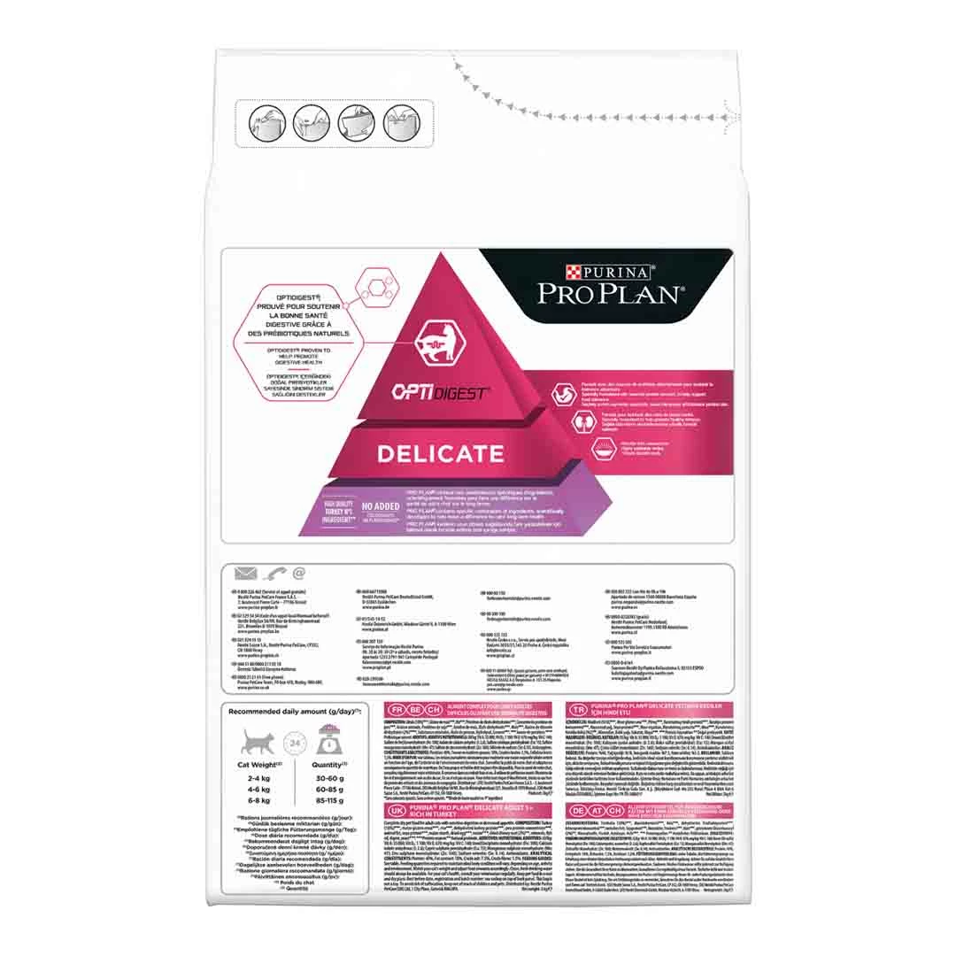 Pro Plan Cat Delicate 1.5kg 2 Pro Plan Cat Delicate 1.5kg - Image 2