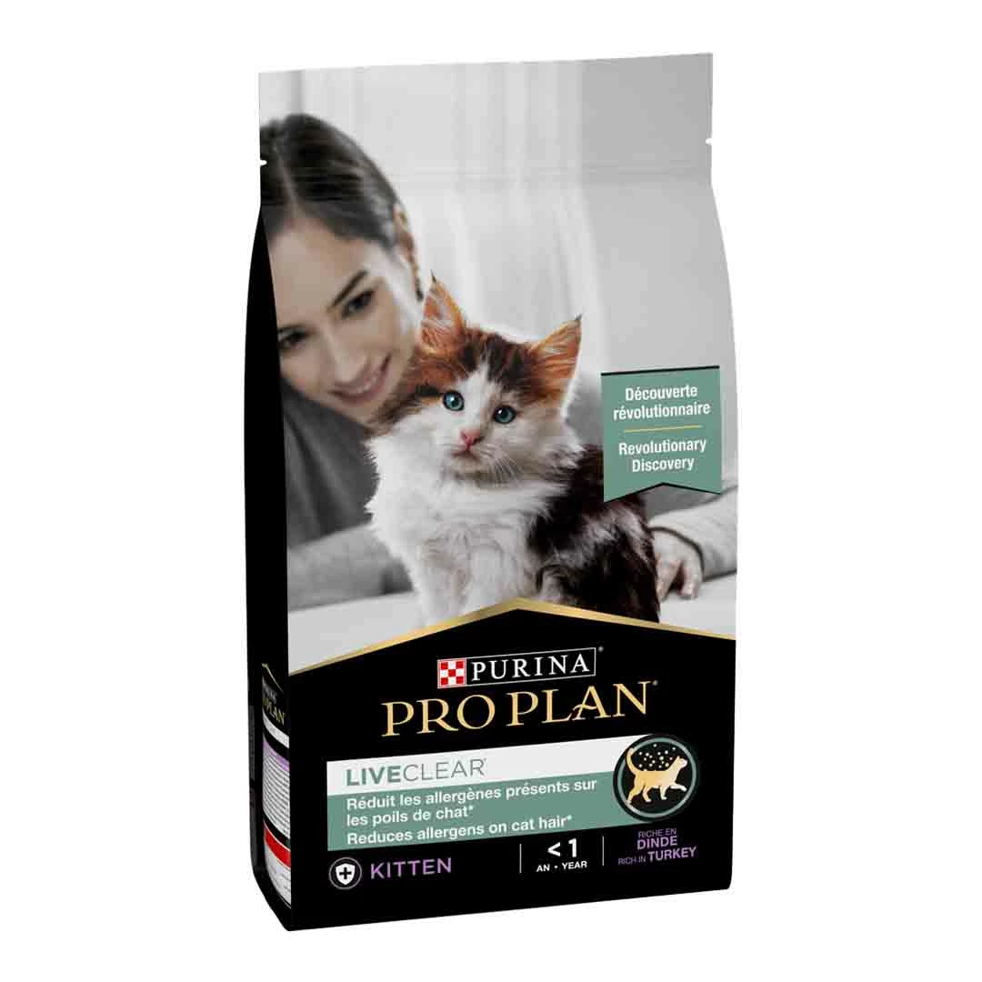 Purina Pro Plan Live Clear Turkey Kitten Food 1.4kg 1 Purina Pro Plan Live Clear Turkey Kitten Food 1.4kg