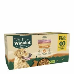 Winalot Sunday Dinner, Chicken, Turkey And Beef In Gravy Multipack, 40x100g