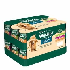 Winalot Hearty Duos Chunks In Jelly Duck Chicken And Lamb 24x400g