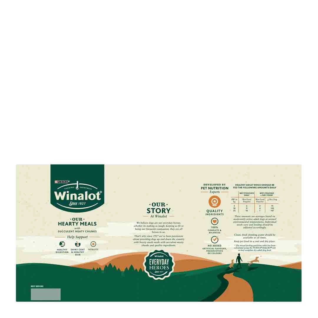 Winalot Perfect Portions Chunks In Gravy 40x100g 2 Winalot Perfect Portions Chunks In Gravy 40x100g - Image 2