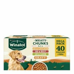 Winalot Perfect Portions Chunks In Gravy 40x100g