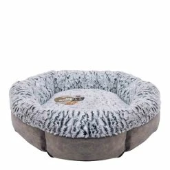 Rosewood Luxury Fleece Lined Plush Pet Bed 48cm