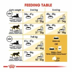 Royal Canin Bengal Cat Food 2kg -Dog Food shop royal canin adult bengal cat dry kibble feeding table