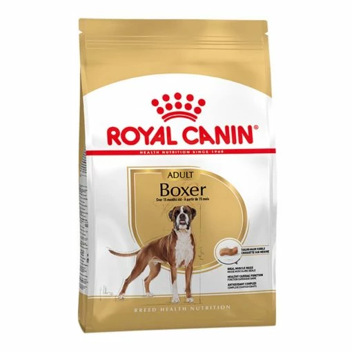 Royal Canin Boxer Adult 3kg -Dog Food shop royal canin adult boxer tailor made dry food kibbles front