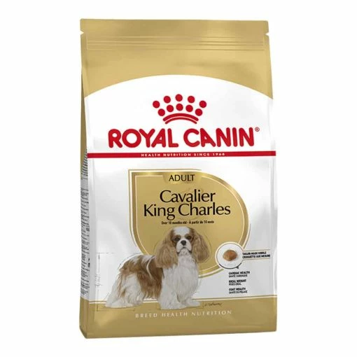 Royal Canin Cavalier King Charles Adult 1.5kg -Dog Food shop royal canin adult cavalier 20king 20charles dry food kibbles front