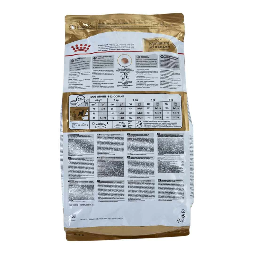 Royal Canin Miniature Schnauzer Adult 3kg 3 Royal Canin Miniature Schnauzer Adult 3kg - Image 3