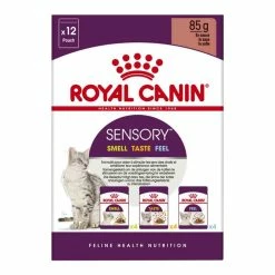 Royal Canin Sensory Smell, Taste And Feel In Gravy Variety Pack 12x85g