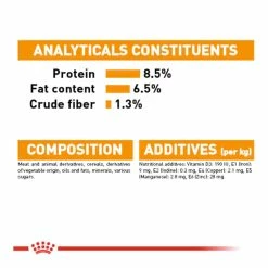 Royal Canin Coat Care Wet Pouches 12x85g 7 Royal Canin Coat Care Wet Pouches 12x85g -Dog Food shop royal canin dog coat care loaf in suce ingredients nutrients nutrition