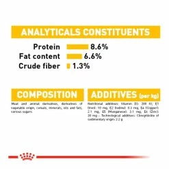 Royal Canin Dermacomfort Care Wet Pouches 12x85g 7 Royal Canin Dermacomfort Care Wet Pouches 12x85g -Dog Food shop royal canin dog dermacomfort loaf in sauce ingredients nutrients nutrition