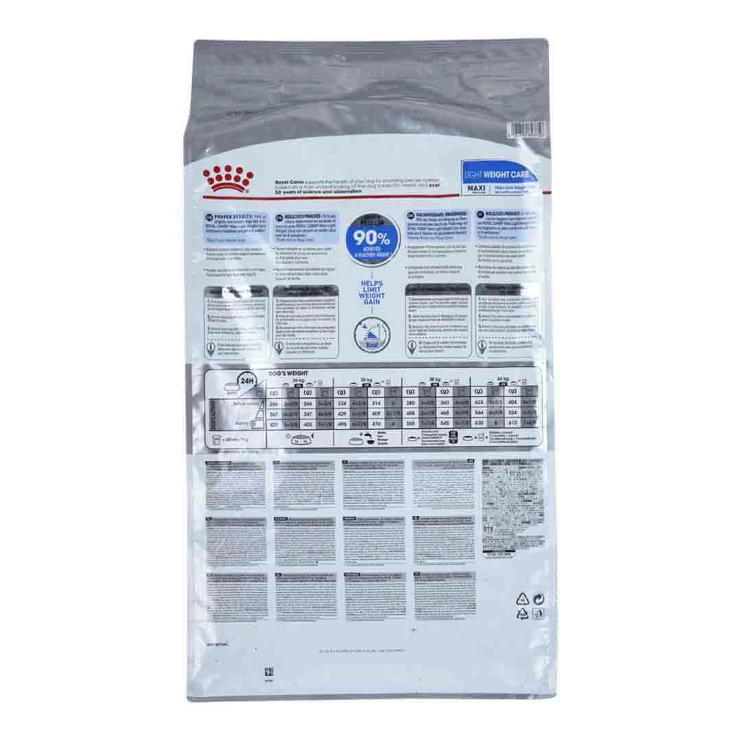 Royal Canin Maxi Light Weight Care Adult Dry Dog Food 10kg 2 Royal Canin Maxi Light Weight Care Adult Dry Dog Food 10kg - Image 2