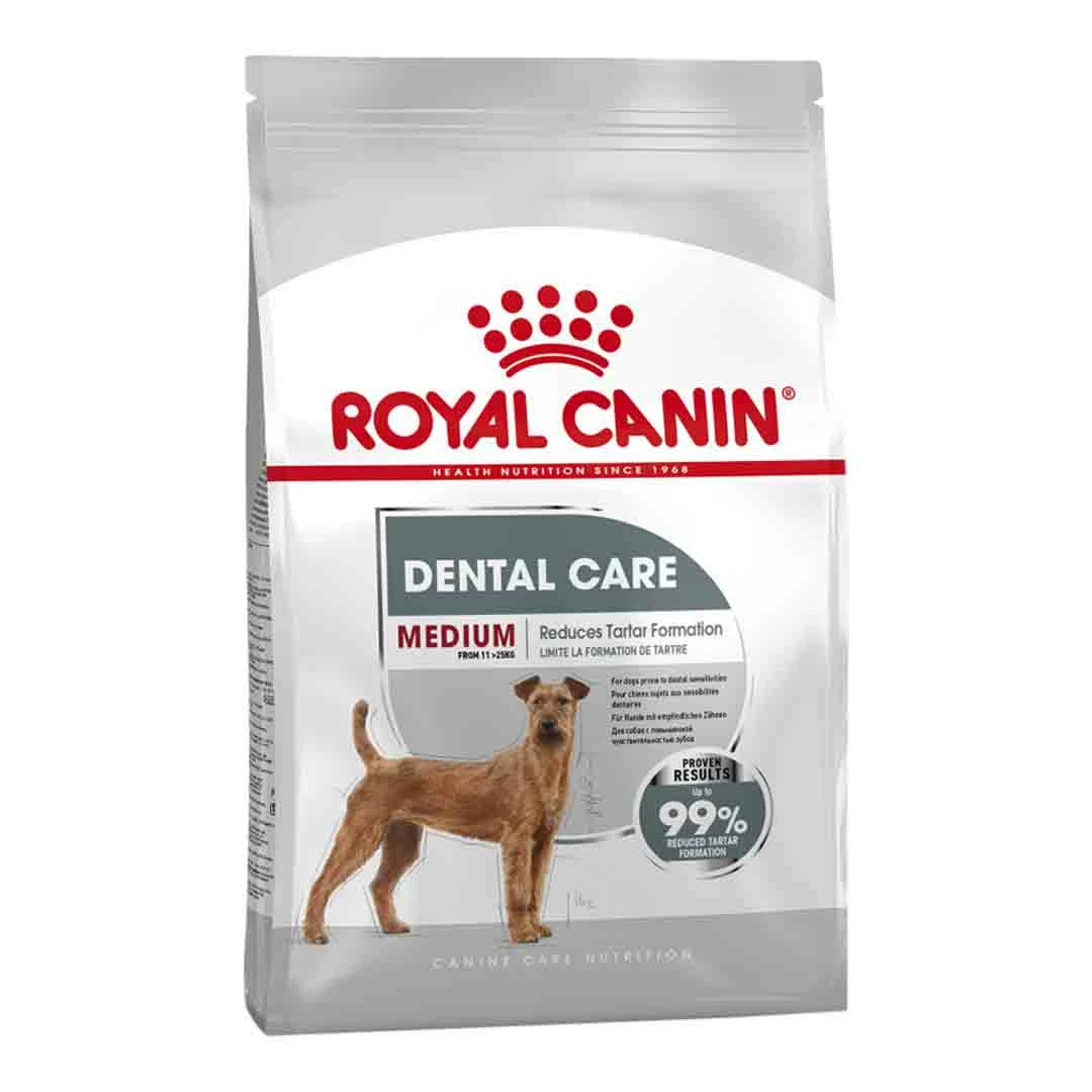 Royal Canin Medium Dental Care Adult Dry Dog Food 3kg 1 Royal Canin Medium Dental Care Adult Dry Dog Food 3kg