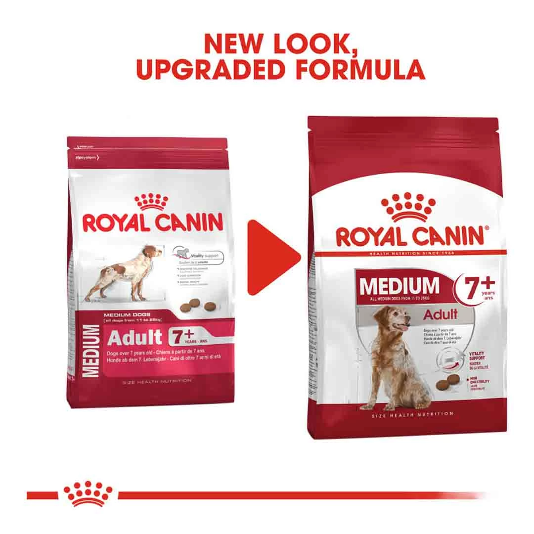 Royal Canin Medium Adult 7+ 15kg 2 Royal Canin Medium Adult 7+ 15kg - Image 2