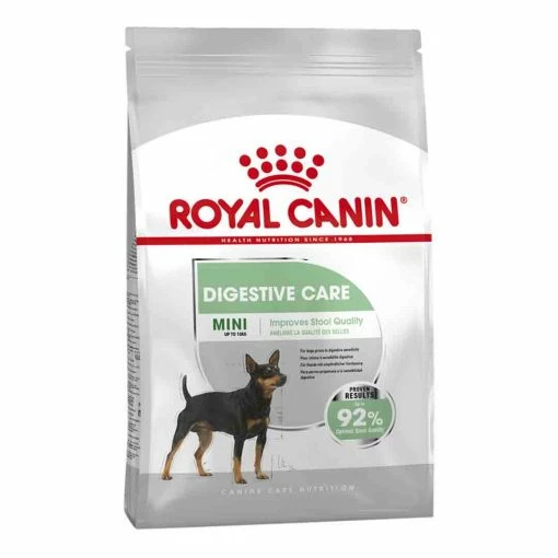 Royal Canin Mini Digestive Care Adult Dry Dog Food 8kg -Dog Food shop royal canin dog mini digestive 20care nutrients dry food front