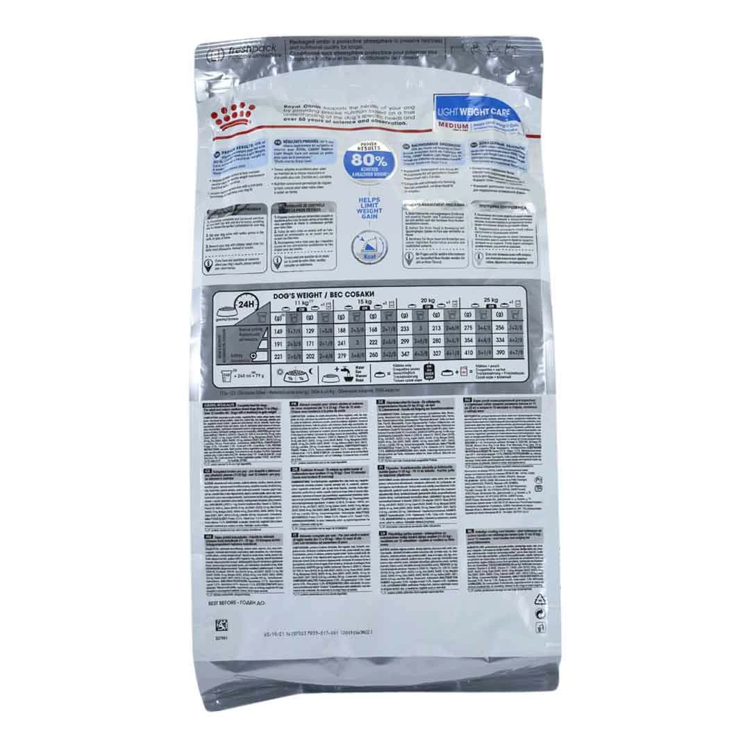 Royal Canin Medium Adult Light 3kg 2 Royal Canin Medium Adult Light 3kg - Image 2
