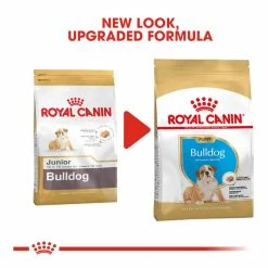 Royal Canin Bulldog Junior 12kg -Dog Food shop royal canin puppy bulldog dry kibble new look