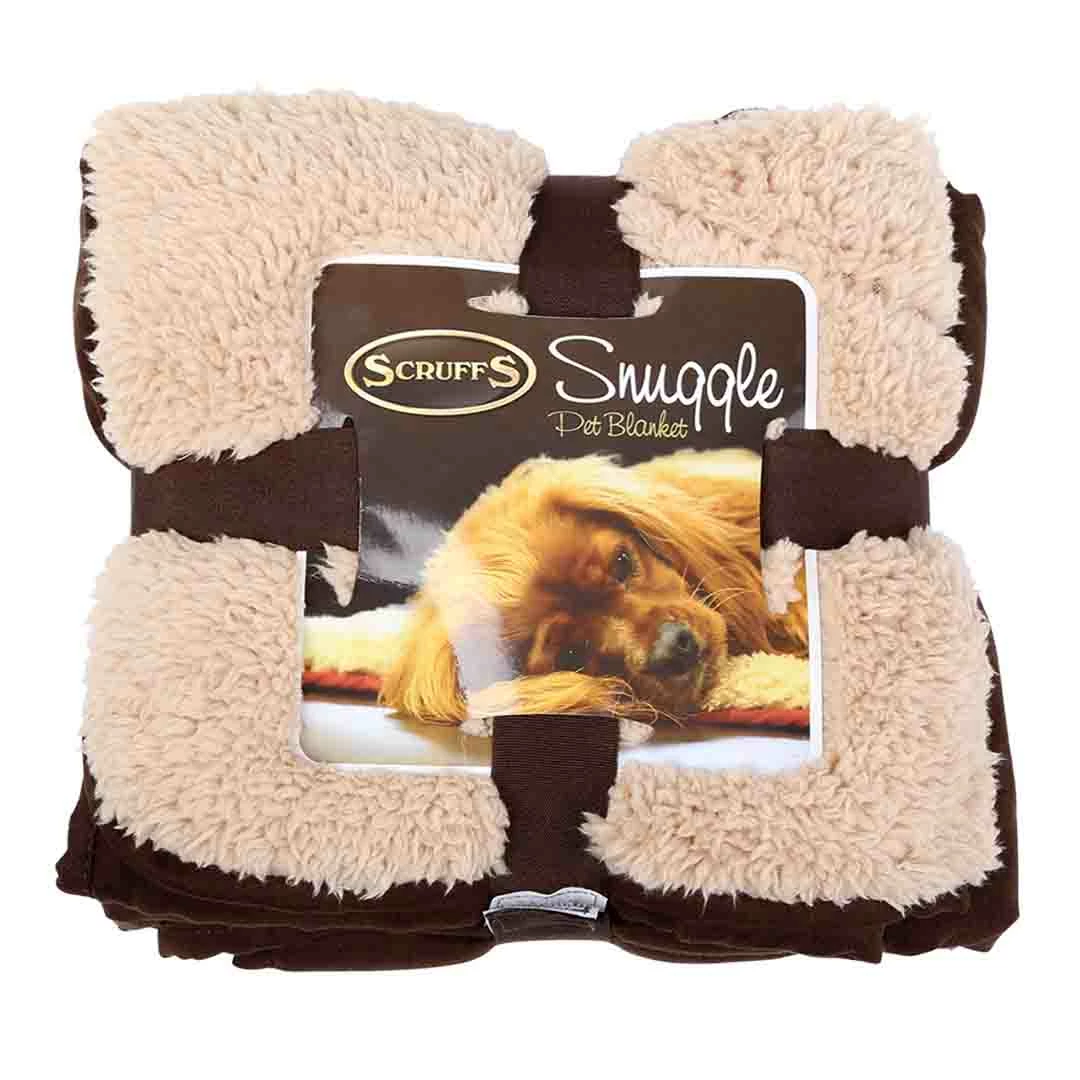 Scruffs Snuggle Pet Blanket, Chocolate Brown 1 Scruffs Snuggle Pet Blanket, Chocolate Brown