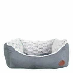 SNUG & COSY Sung & Cosy Novara Grey Dog Bed, Medium