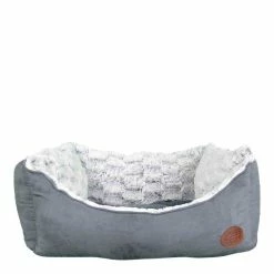 SNUG & COSY Sung & Cosy Novara Grey Dog Bed, Large