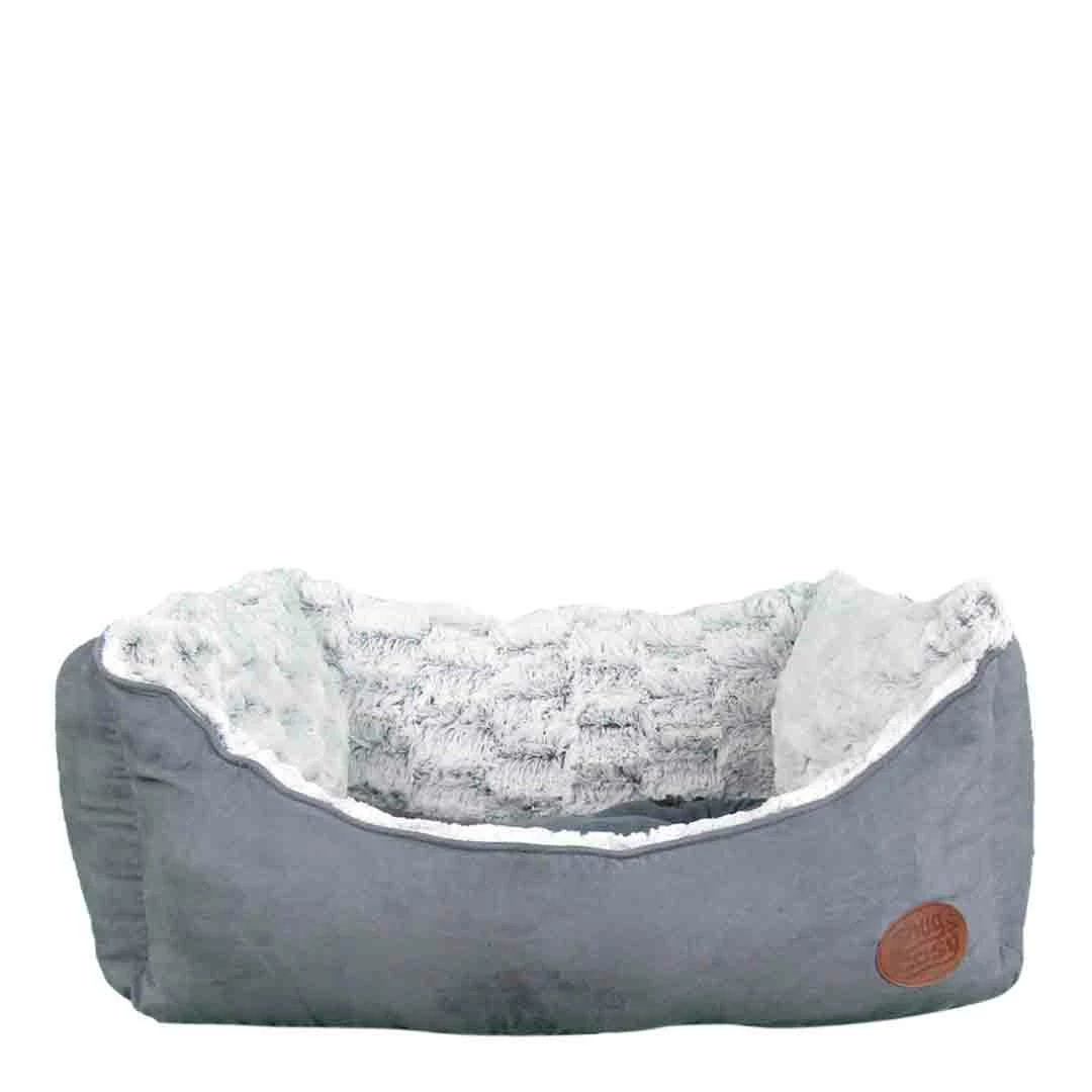 SNUG & COSY Sung & Cosy Novara Grey Dog Bed, XX-Large 1 SNUG & COSY Sung & Cosy Novara Grey Dog Bed, XX-Large