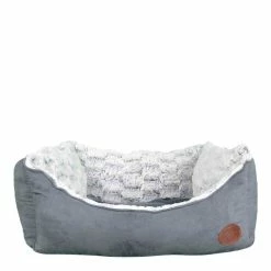 SNUG & COSY Sung & Cosy Novara Grey Dog Bed, X-Large