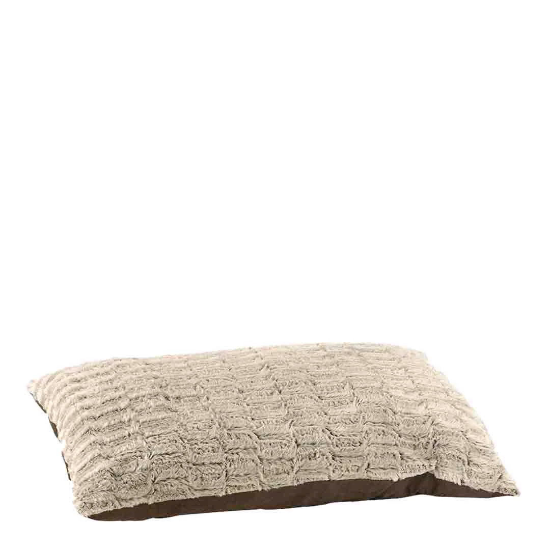 Snug & Cosy Novara Lounger Brown Dog Bed, Medium 2 Snug & Cosy Novara Lounger Brown Dog Bed, Medium - Image 2