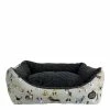 Snug & Cosy Dog Print, Dog Bed, Medium