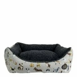 Snug & Cosy Dog Print, Dog Bed, XX-Large
