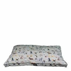 Snug & Cosy Dog Print Lounger Dog Bed, Large