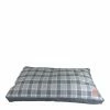 Snug & Cosy Square Checker Grey Lounger Dog Bed, Medium