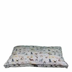 Snug & Cosy Dog Print Lounger, Dog Bed, Medium
