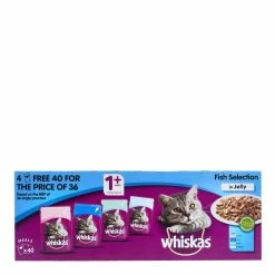 Whiskas Pouch Adult Fish Jelly 40x100g