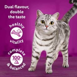 Whiskas Duo Surf & Turf In Jelly 1+ Adult Wet Cat Food Pouches, 40 X 85g 8 Whiskas Duo Surf & Turf In Jelly 1+ Adult Wet Cat Food Pouches, 40 X 85g -Dog Food shop whiskas cat surf turf in jelly benefits 1